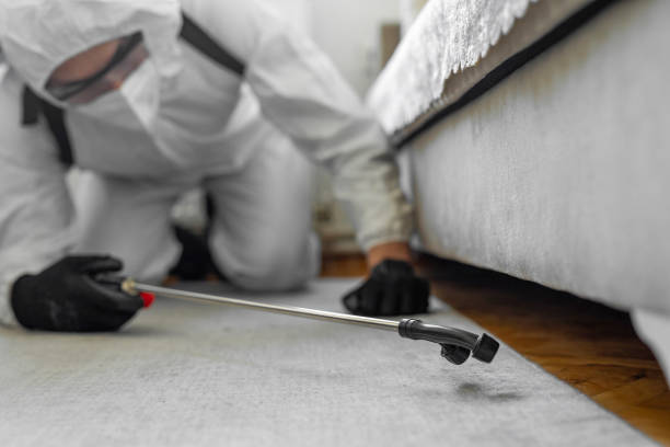 Professional Mosquito Control technician working in Evans, GA